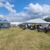 A photo of The use of huge pole and clearspan marquees is a perfect fit for the Patchings Arts & Crafts Festival by Kingsmead Marquees