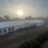 A photo of Clearspan marquee for 125th anniversary celebration for Leicester company by Kingsmead Marquees