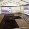 A photo of Bespoke manufacturing project for the reinternment of King Richard III, 22nd March 2015 by Kingsmead Marquees