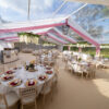 A photo of Stunning Bespoke Wedding Marquee at High Cross, Hinckley by Kingsmead Marquees