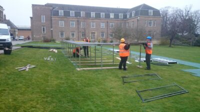 Marquee Construction Photo