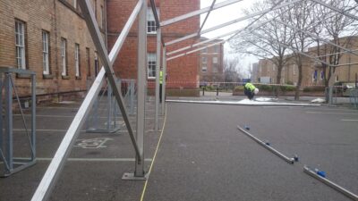 Marquee Construction Photo