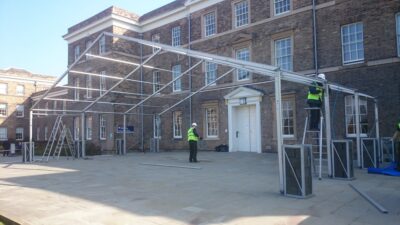 Marquee Construction Photo