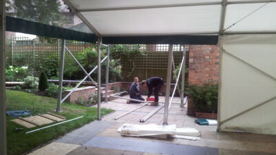 Marquee Construction Photo