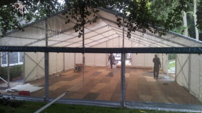 Marquee Construction Photo