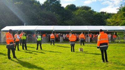 Marquee Construction Photo