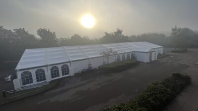 Marquee Construction Photo