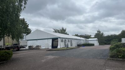 Marquee Construction Photo