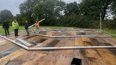 Marquee Construction Photo