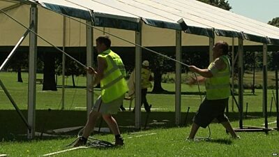 Marquee Construction Photo