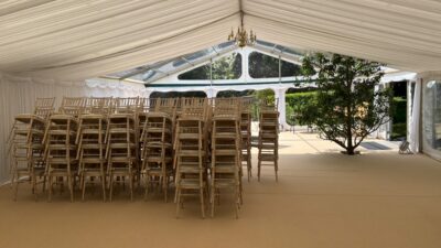 Marquee Construction Photo