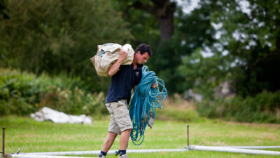 Marquee Construction Photo