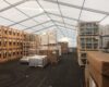 Project photograph: Huge storage marquee installed for Laddaw Ltd at Coalville, Leicestershire