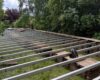 Project photograph: Rutland Wedding: Elevated Marquee Installation on Sloped Terrain
