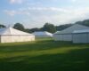 Project photograph: Coventry Godiva Music Festival uses Kingsmead clearspan and pole marquees for its infrastructure