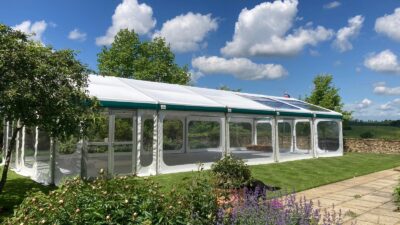 A photo of Clearspan Marquees by Kingsmead Marquees