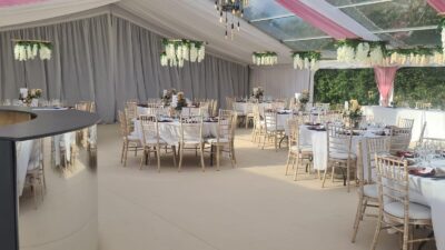 A photo of Clearspan Marquees by Kingsmead Marquees