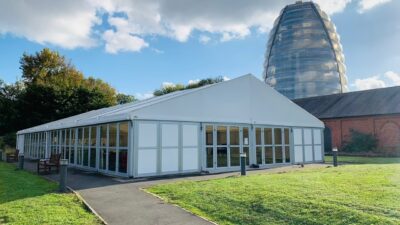 A photo of Storage & Warehousing Marquees by Kingsmead Marquees