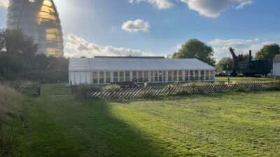 A photo of Clearspan Marquees by Kingsmead Marquees
