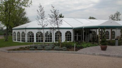 A photo of Clearspan Marquees by Kingsmead Marquees