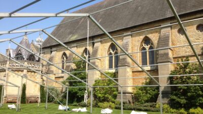 A photo of Clearspan Marquees by Kingsmead Marquees