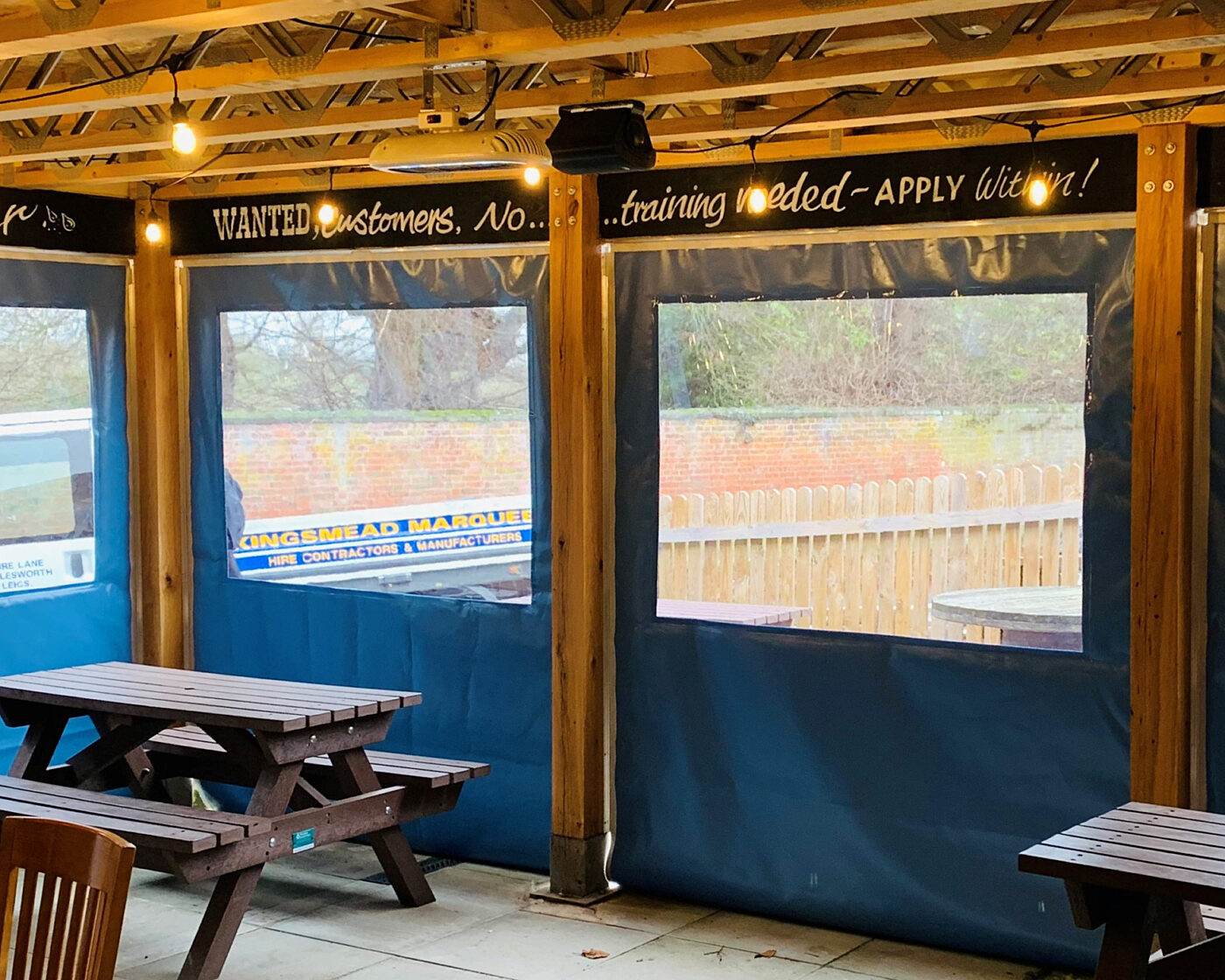 Photograph: Custom Gazebo and Pergoda Side Panels