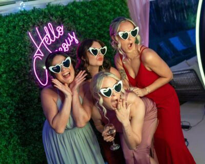 Photograph: Neon Signs and Backdrops